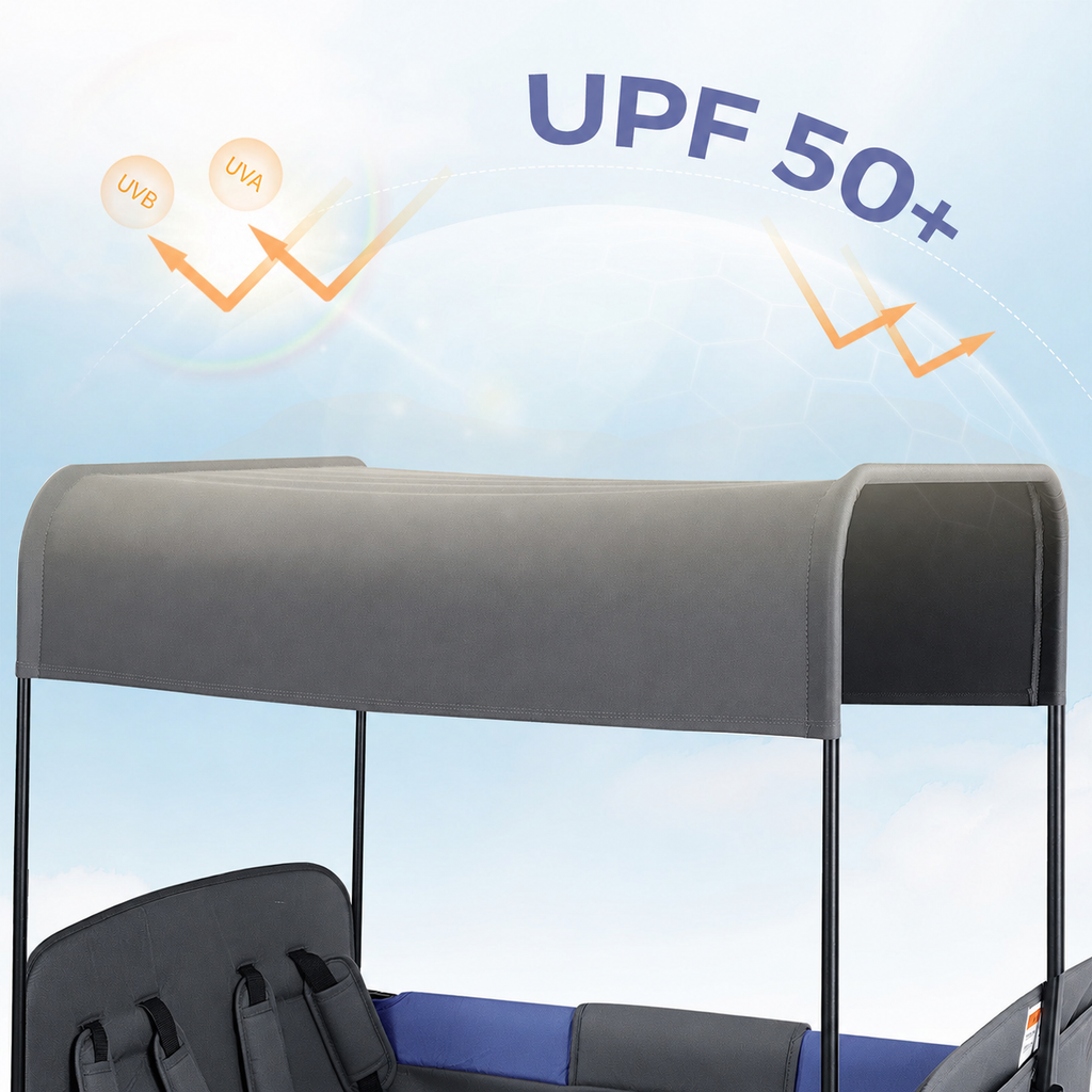 Stroller Wagon for Kids – 2-Seater All-Terrain Baby Wagon